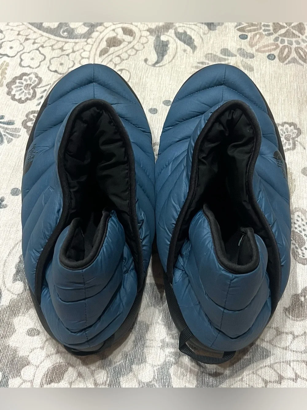 The North Face Men’s ThermoBall Eco Traction Bootie Shady Blue / Black Size 10